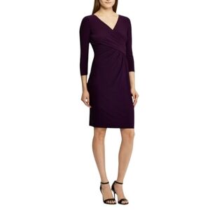 Ralph Lauren Purple Wrap Dress